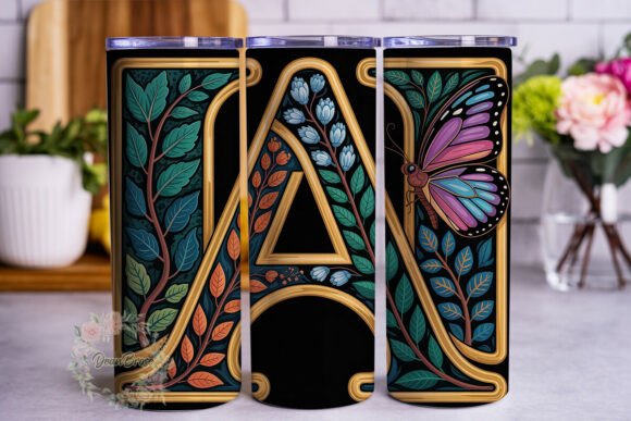 A Initial Butterfly Botanical Tumbler Review