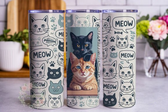 Cat Lover Photo Frame Tumbler Wrap Review