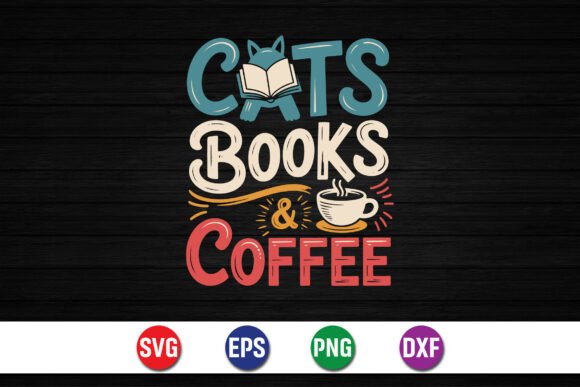 Cats Books and Coffee SVG Design: A Real-World Embroidery Review