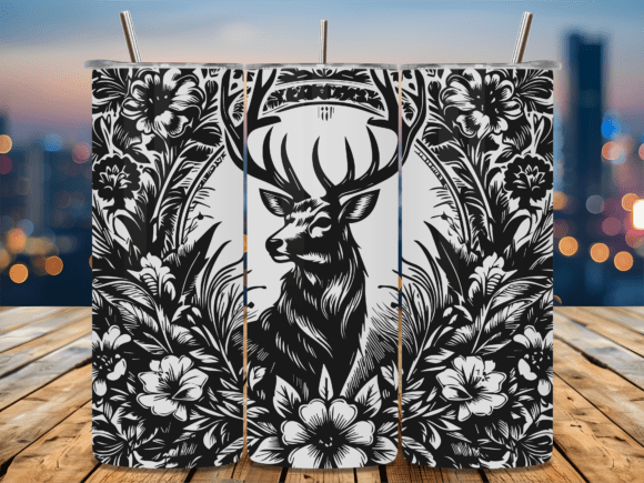 Daisy Flower Deer Forest Tumbler: A Designer’s Review