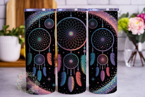 Dreamcatcher Mandala Glow Tumbler Wrap Review
