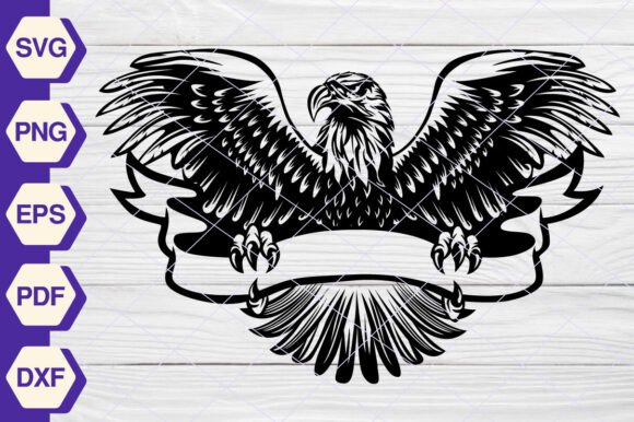 Flying Eagle SVG, Bald Eagle SVG EP412 Review
