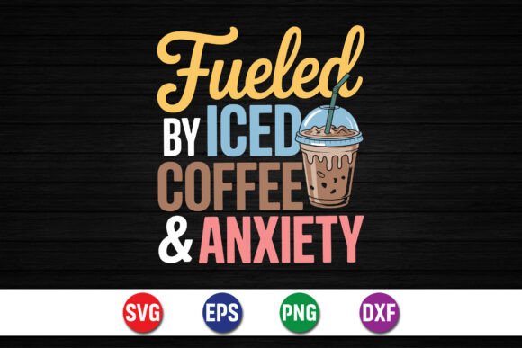 Fueled by Iced Coffee SVG: A Designer's Review