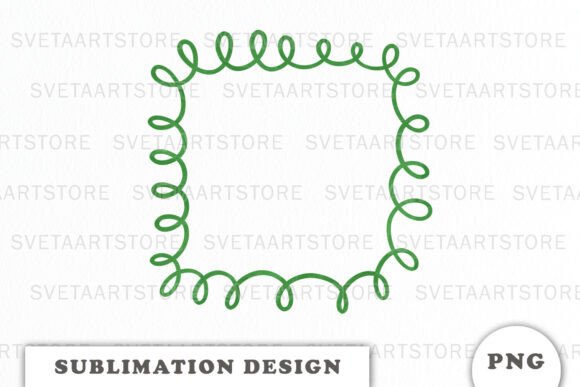 Green Doodle Frame Png Review