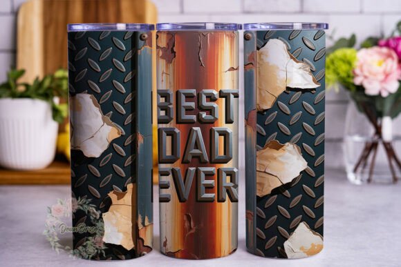 Industrial BEST DAD EVER 20oz Wrap Review
