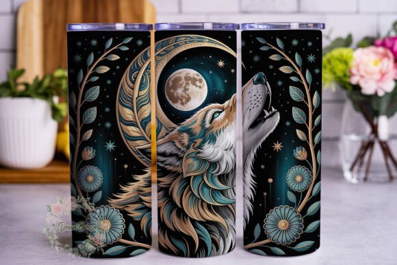Mystic Howling Wolf Moon 20oz Tumbler Review