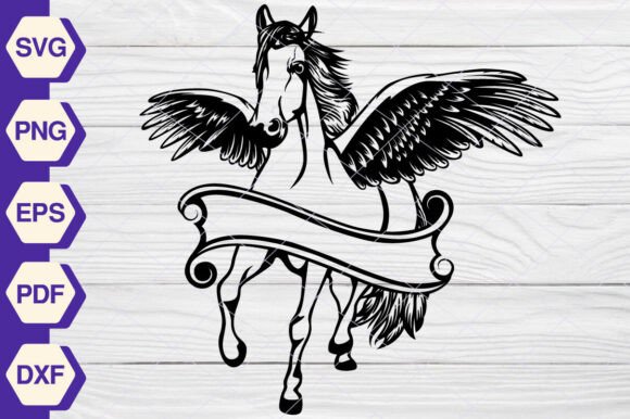 Pegasus Winged Horse SVG EP378 Review