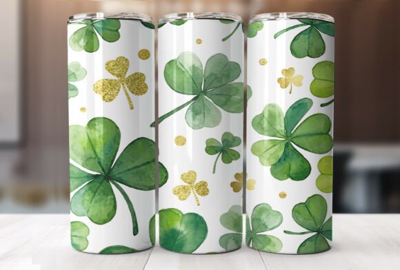 Shamrock St Patricks Day Tumbler Wrap Review