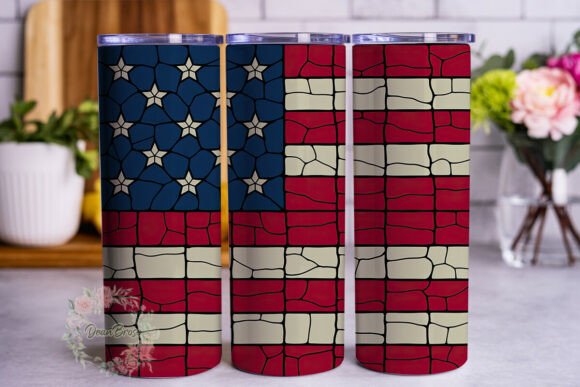 Stained Glass Patriotic Flag Tumbler Review