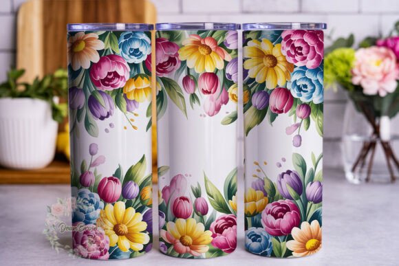 Vibrant Floral Bloom Tumbler Review