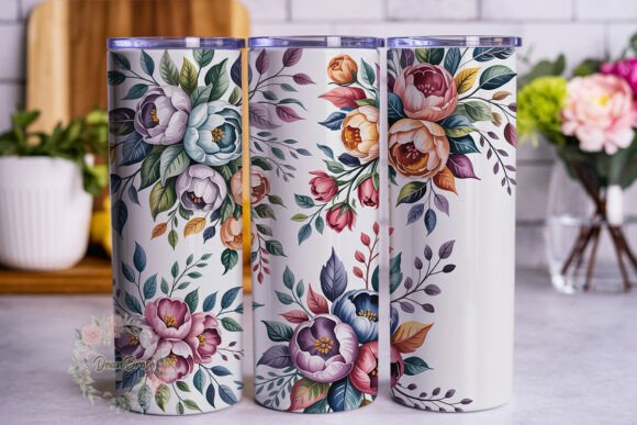 Watercolor Floral Gamma 20oz Tumbler Review