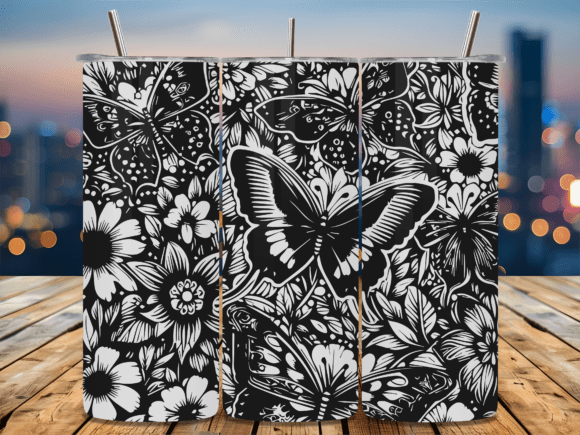 Wildflower Butterfly Tumbler Wrap Review