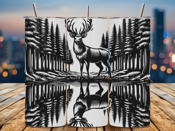 Wildlife Animal Deer Pine Tumbler Review